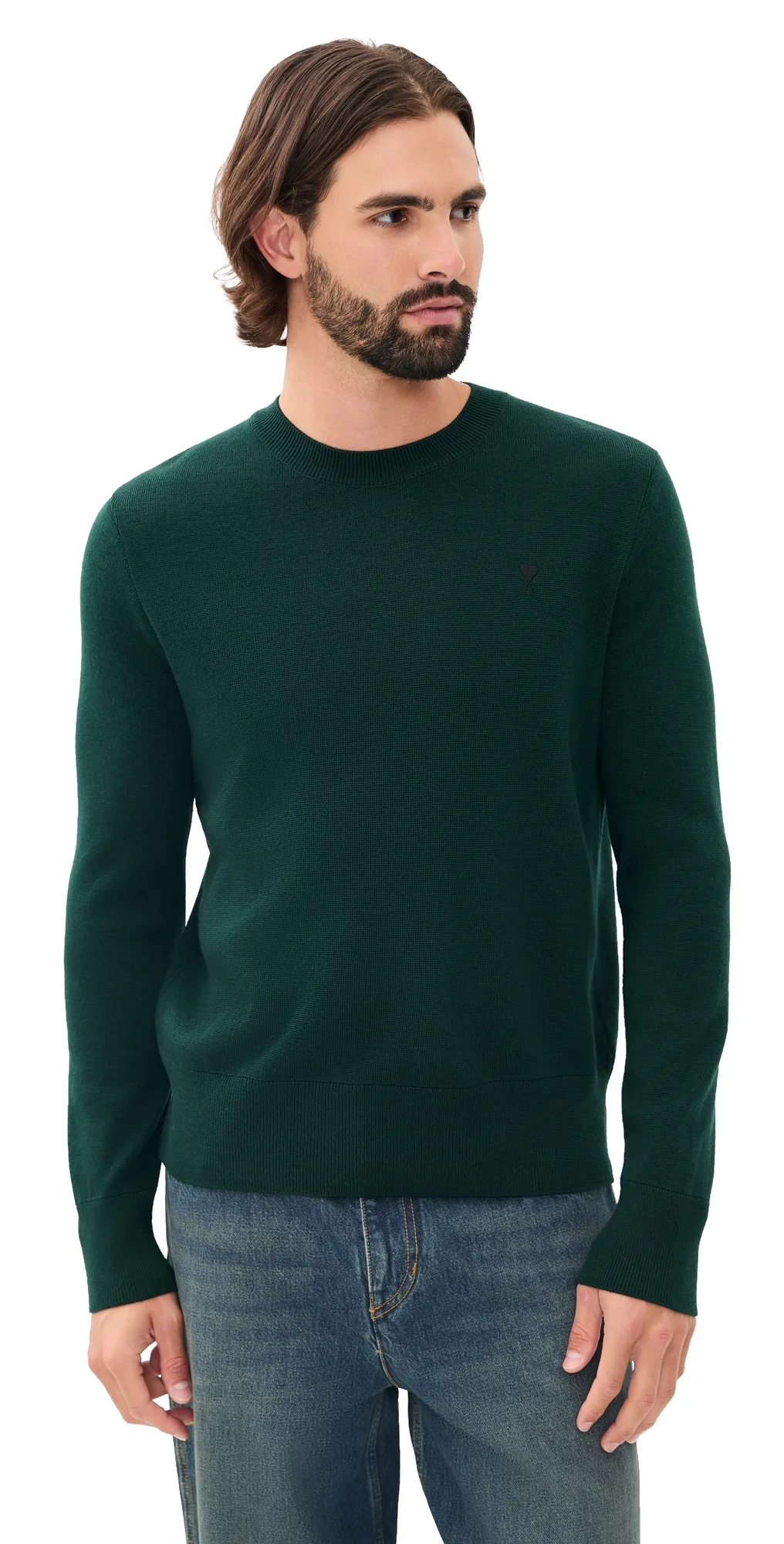 Quota Crew Neck Sweater by AMI