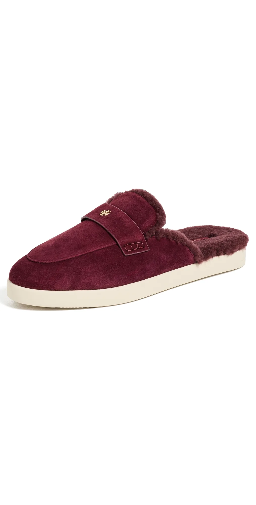 Ballet Sport Shearling Mules by Tory Burch
