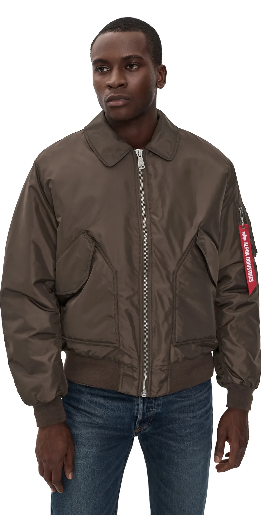 CWU 45/P Relaxed Fit Flight Jacket by Alpha Industries