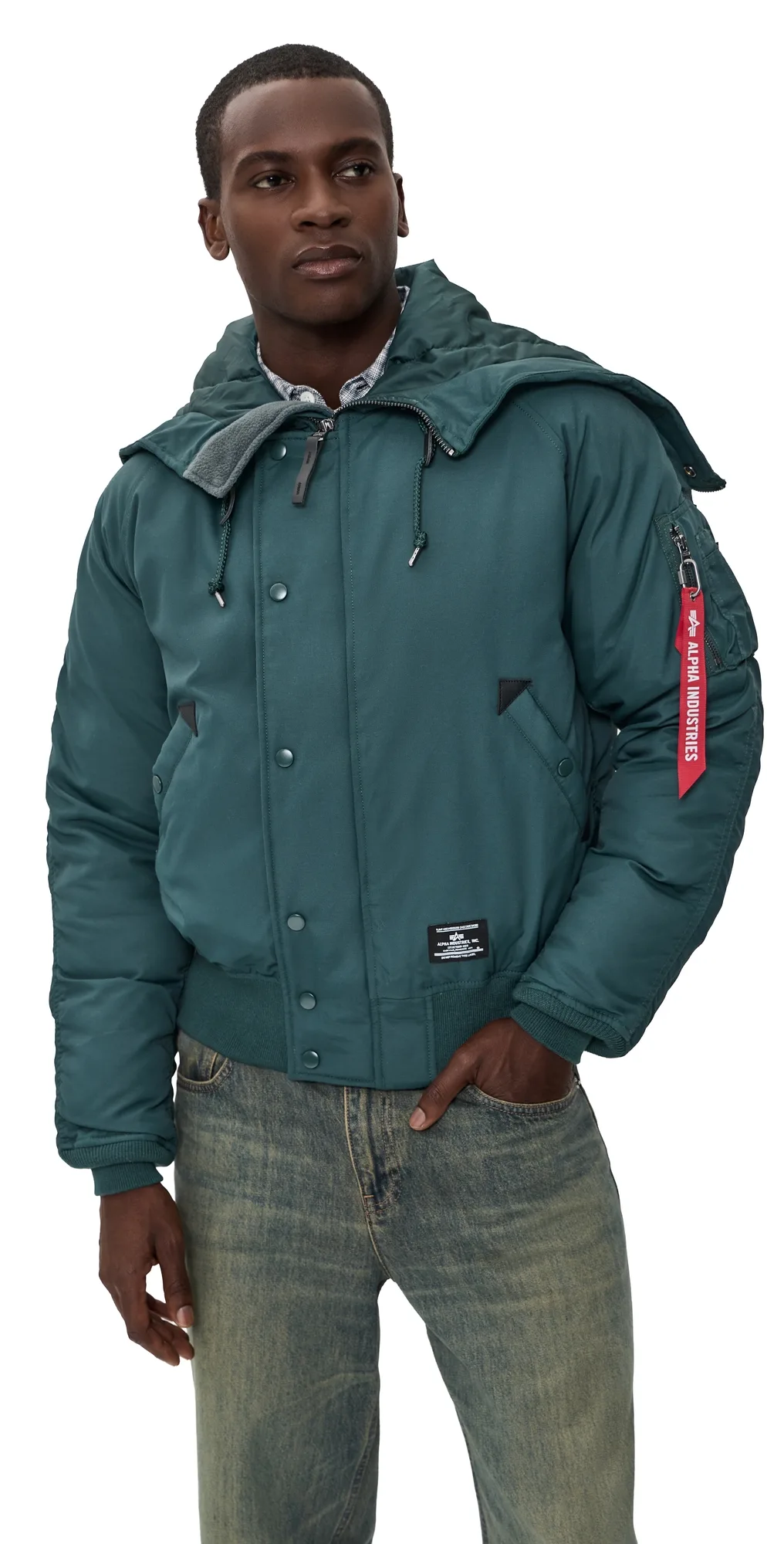 N-2B Altitude Heritage Fit Down Jacket by Alpha Industries