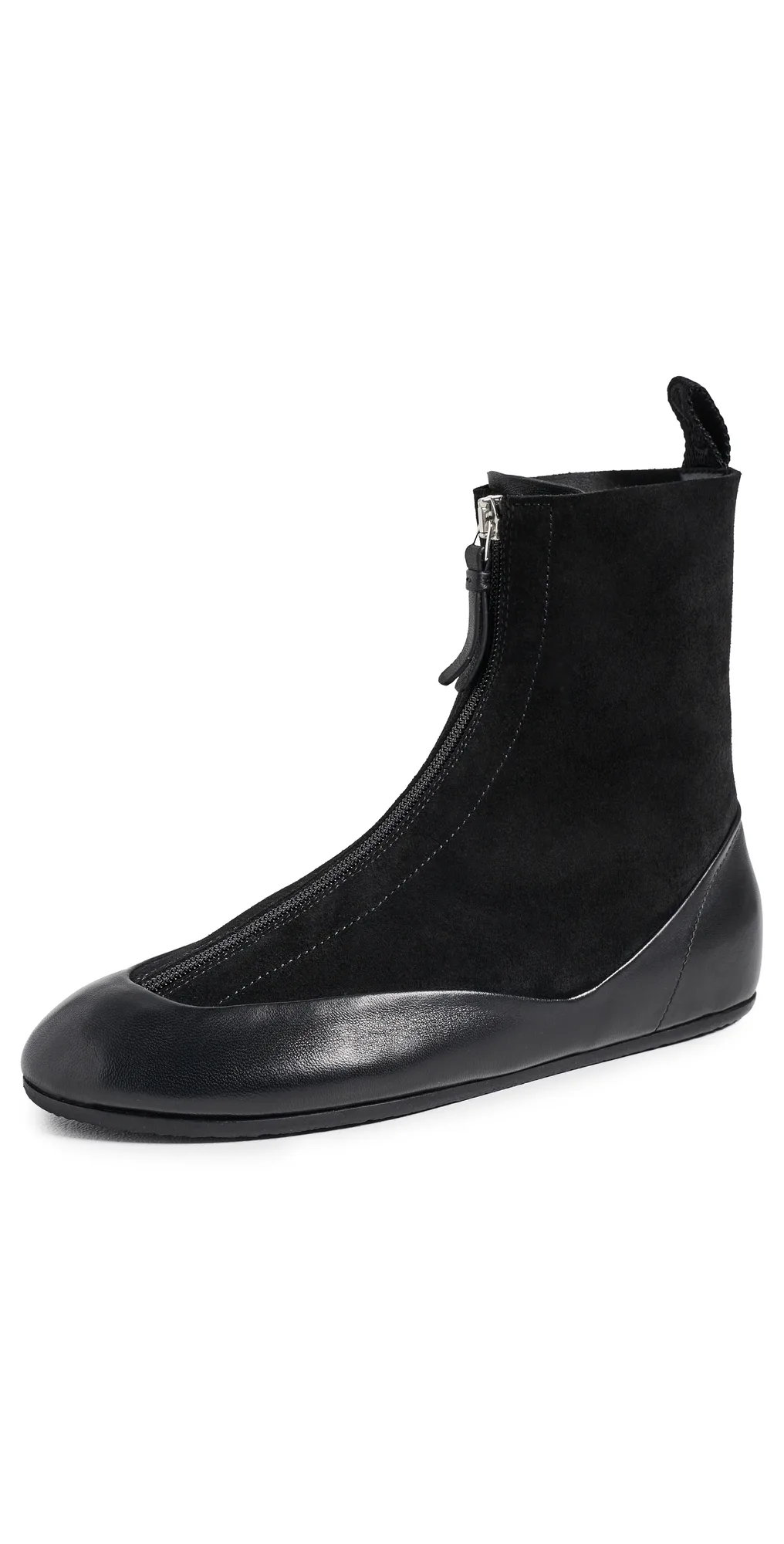 Arcadia Zip High Top Booties
