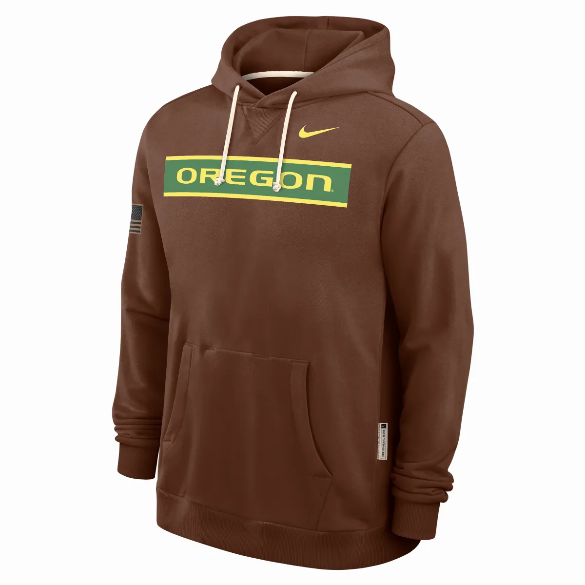 Oregon 2026 Military Appreciation Standard Issue Dri-FIT College Pullover Hoodie