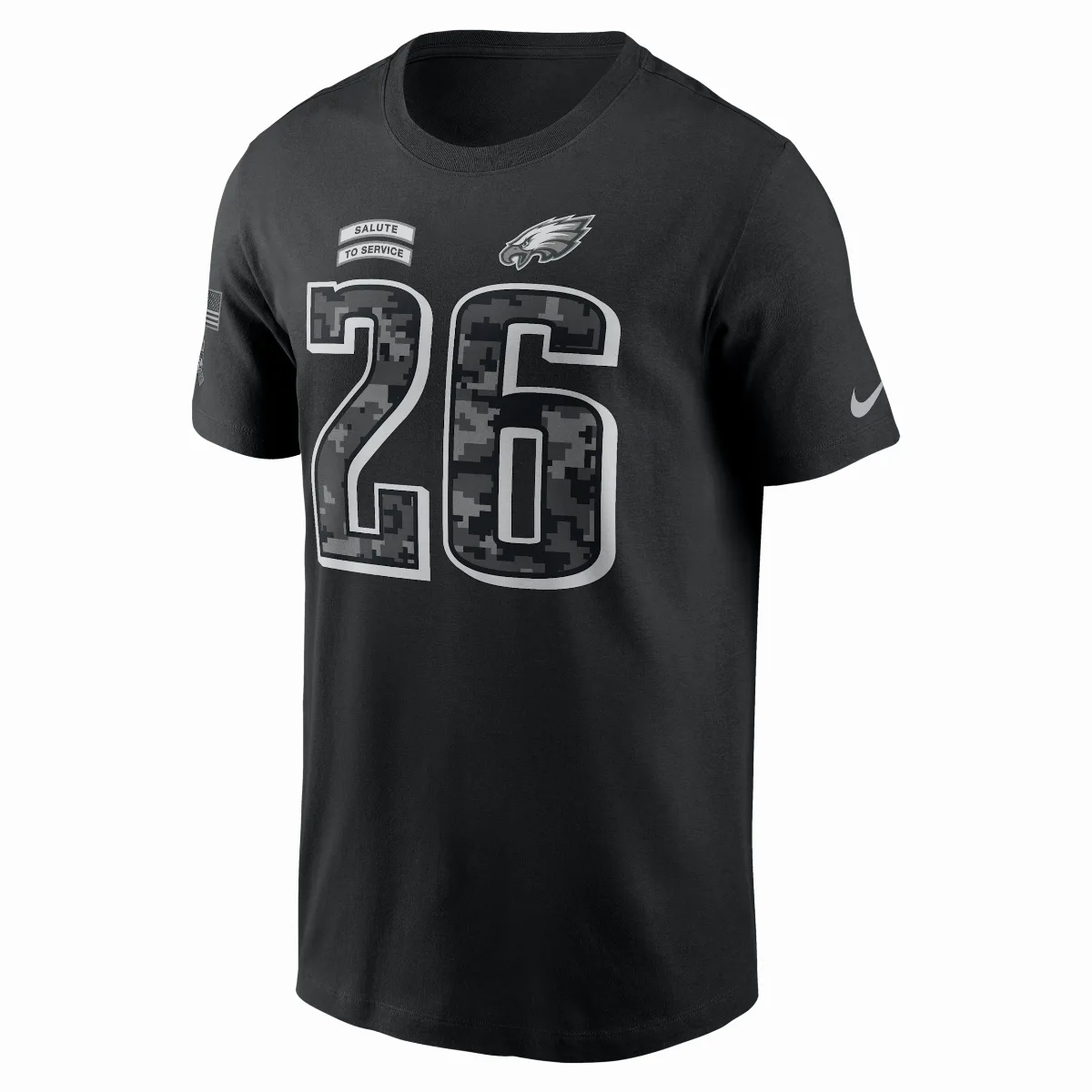 Saquon Barkley Philadelphia Eagles Salute to Service NFL T-Shirt by Nike