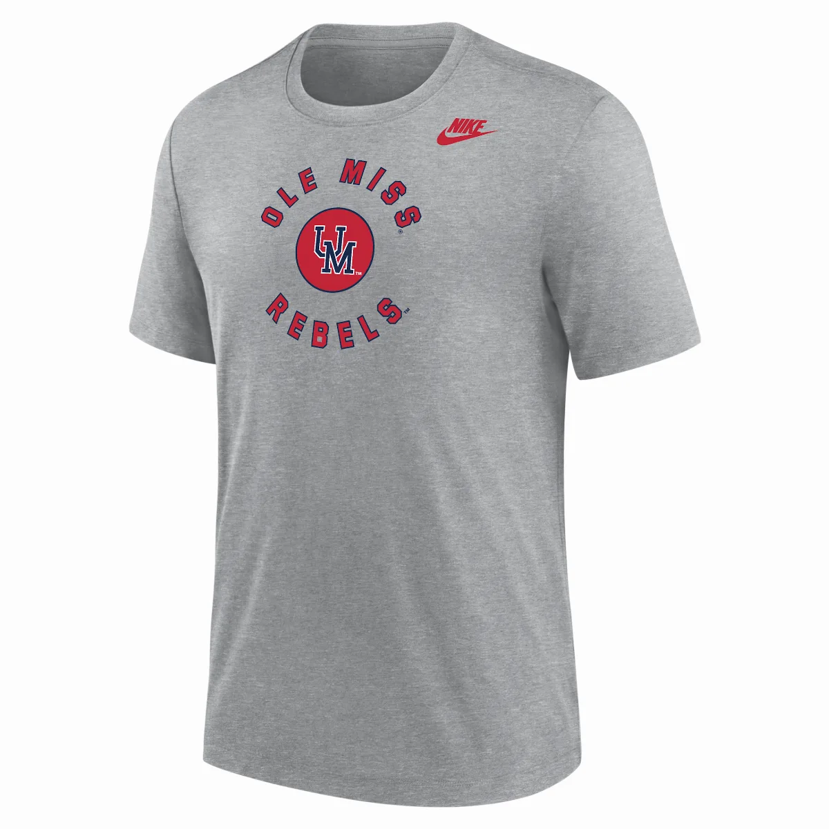Ole Miss Rebels Football Tri-Blend T-Shirt by Nike