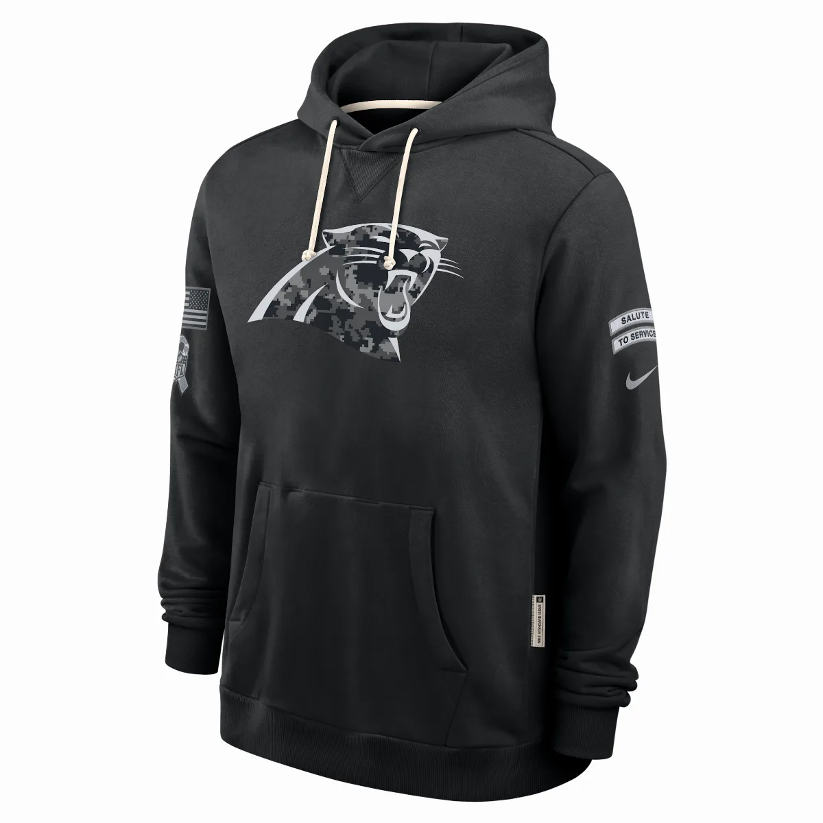 Carolina Panthers Salute to Service Sideline Dri-FIT NFL Pullover Hoodie by Nike