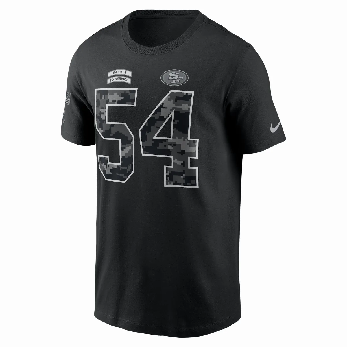 Fred Warner San Francisco 49ers Salute to Service NFL T-Shirt by Nike