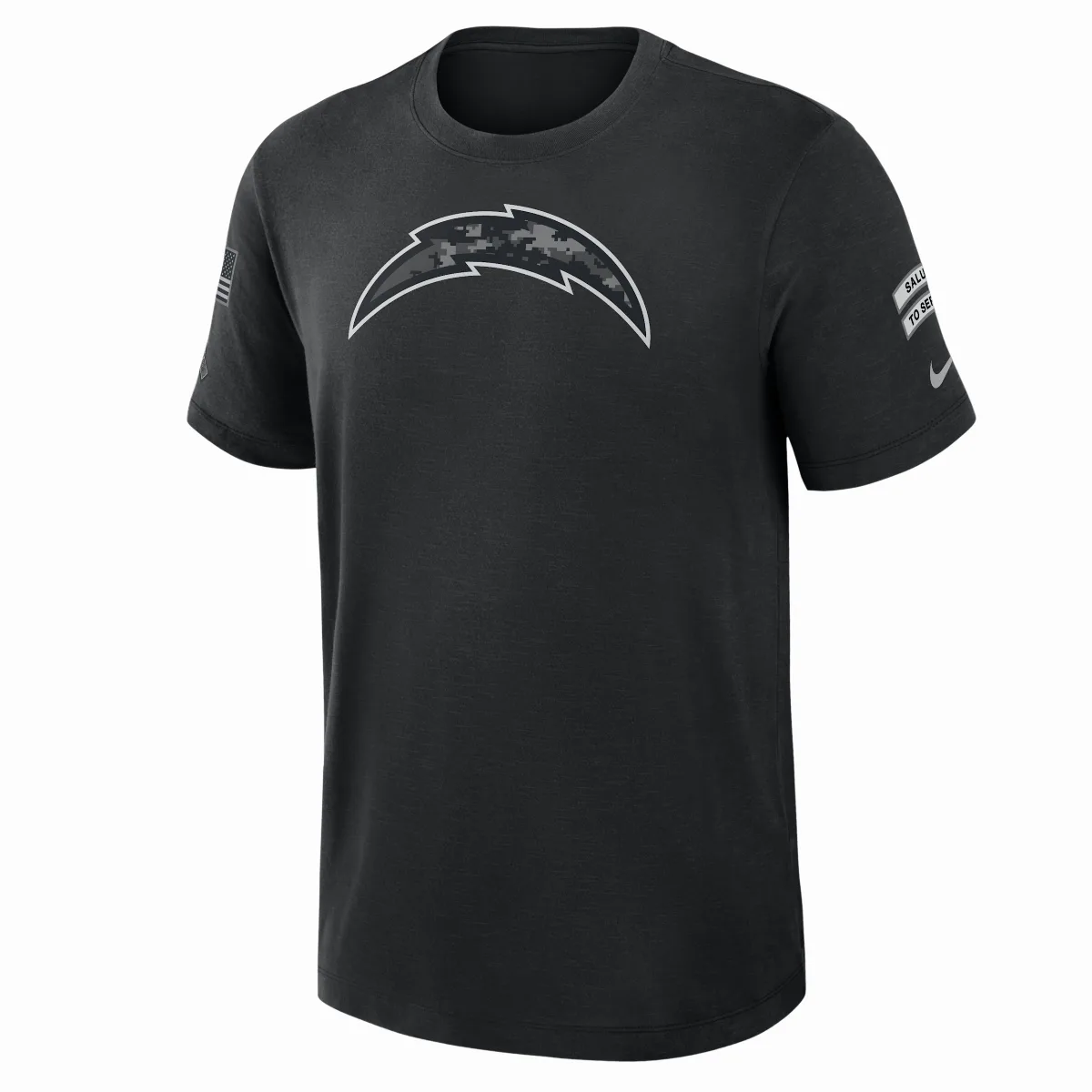 Los Angeles Chargers Salute to Service Slub Dri-FIT NFL T-Shirt by Nike