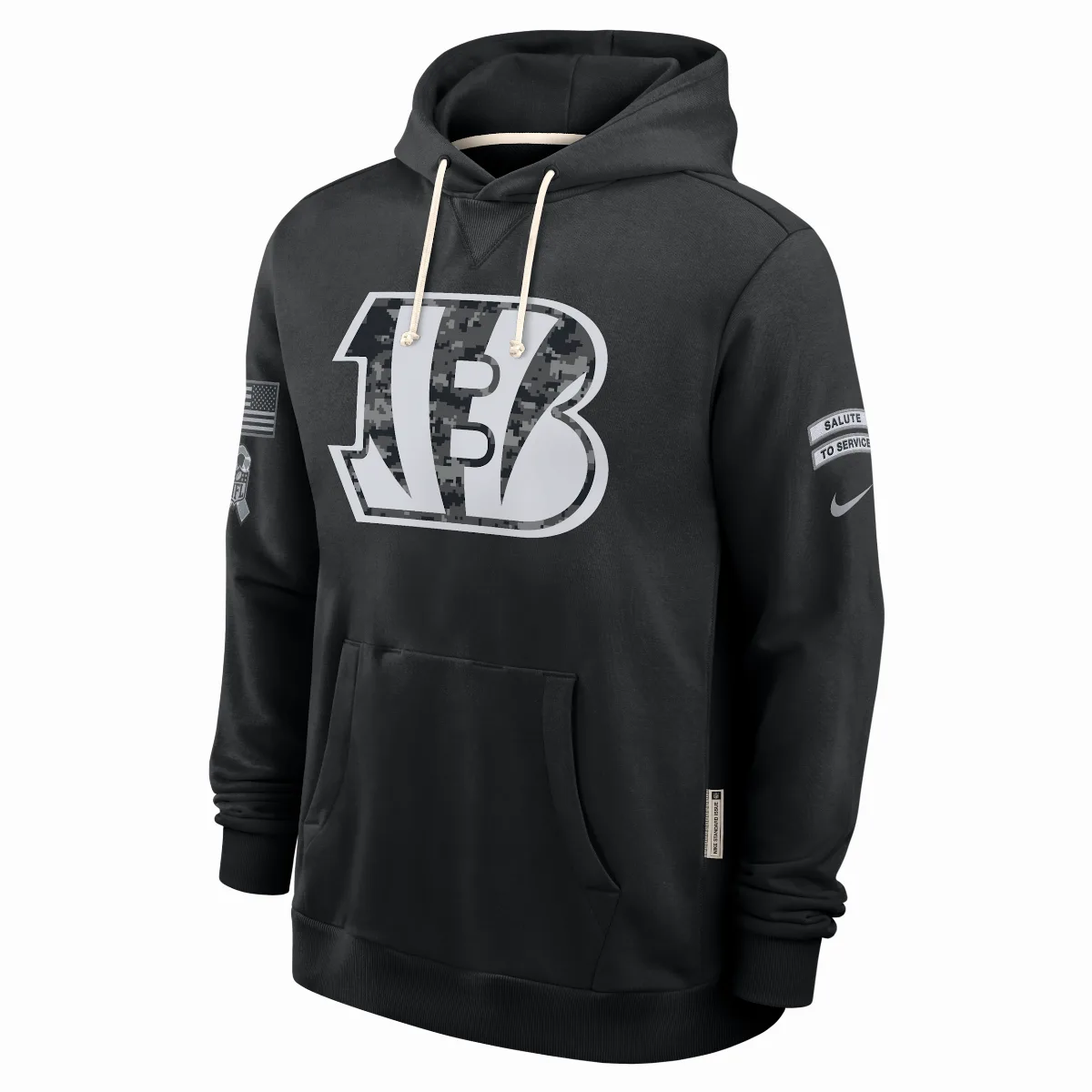 Cincinnati Bengals Salute to Service Sideline Dri-FIT NFL Pullover Hoodie by Nike