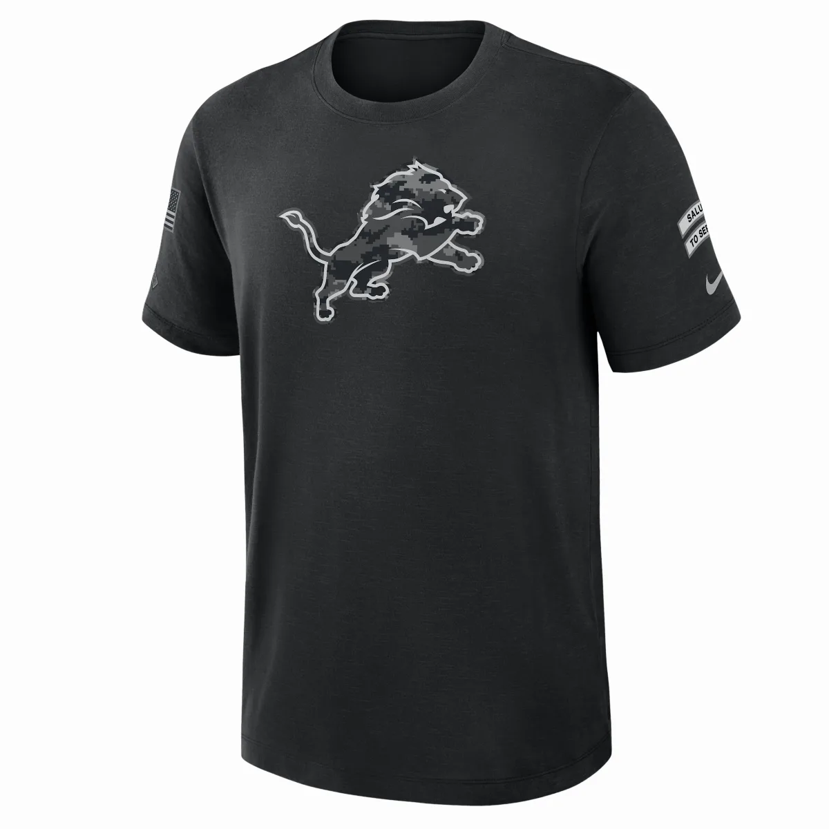 Detroit Lions Salute to Service Slub Dri-FIT NFL T-Shirt by Nike