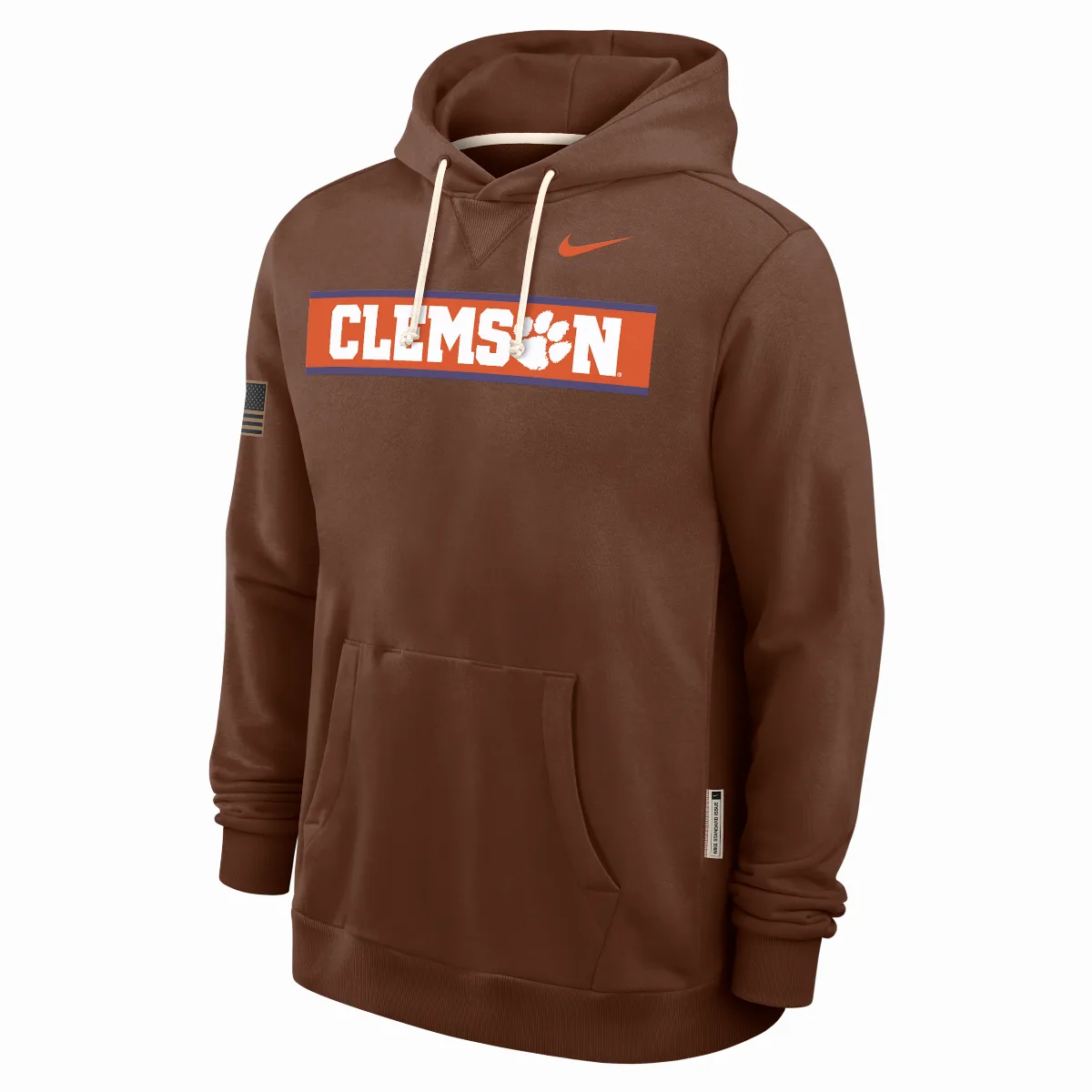 Clemson 2026 Military Appreciation Standard Issue Dri-FIT College Pullover Hoodie by Nike
