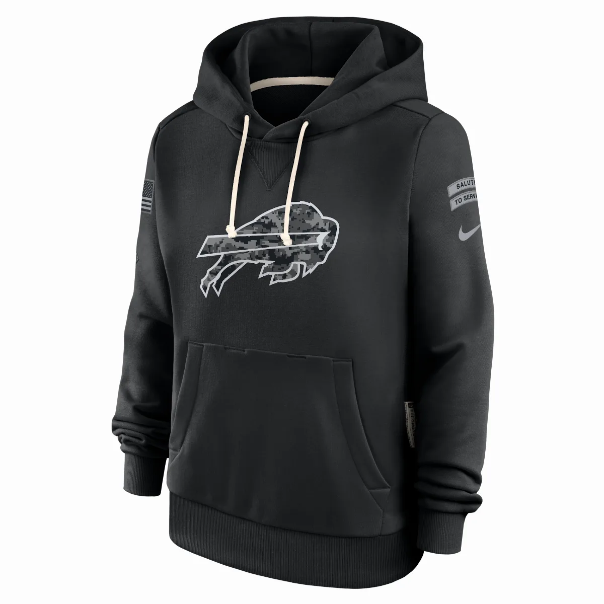 Buffalo Bills Salute to Service Sideline Dri-FIT NFL Pullover Hoodie by Nike