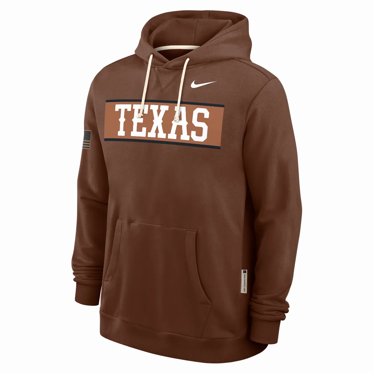 Texas 2026 Military Appreciation Standard Issue Dri-FIT College Pullover Hoodie by Nike
