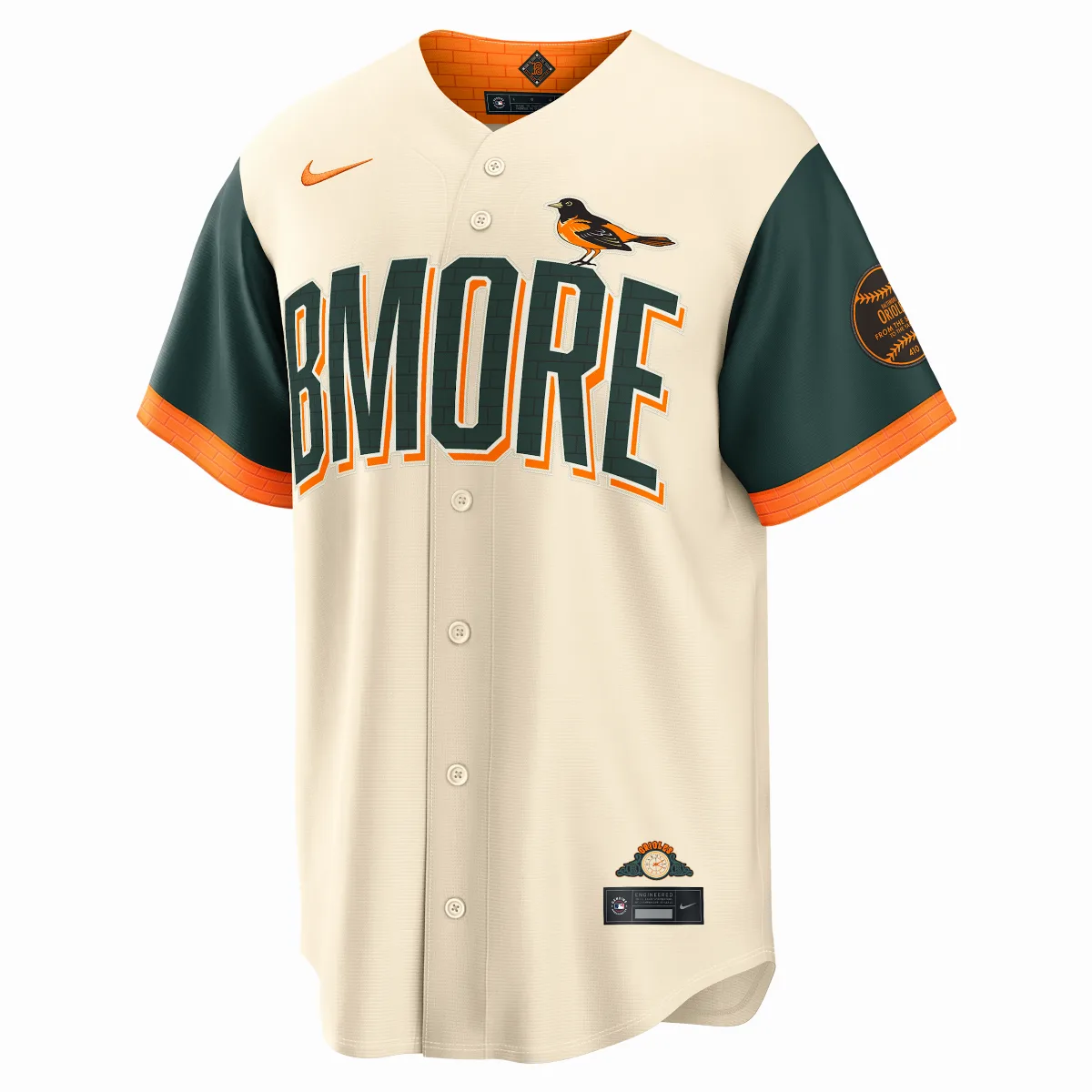 Baltimore Orioles City Connect MLB Stadium Jersey by Nike