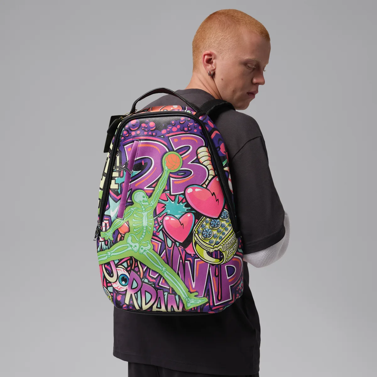 Jordan 6 Rings Graffiti Backpack (26L) by Jordan
