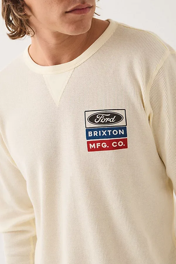 Ford Service Dept Graphic Long Sleeve Tee by Brixton