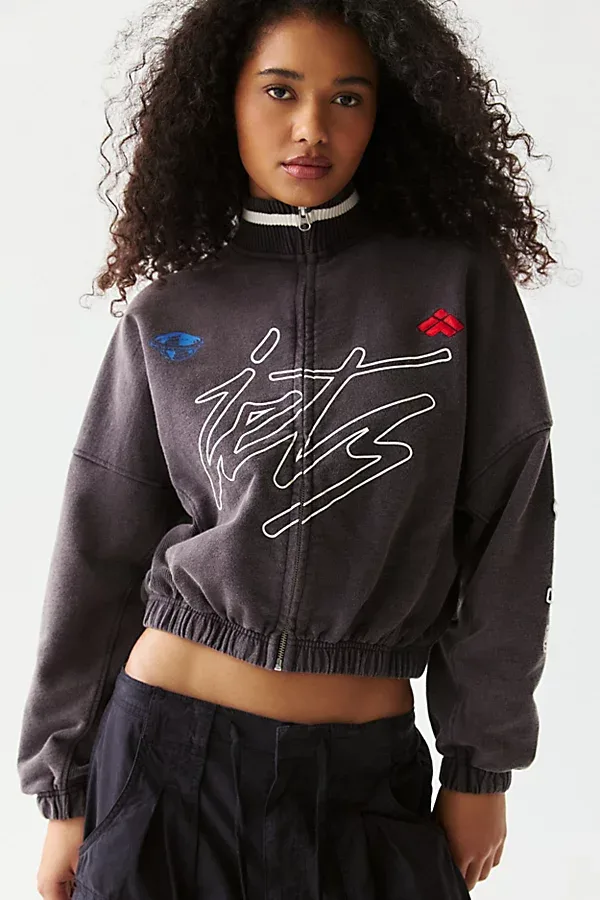 Moto Bubble Track Jacket by iets frans...