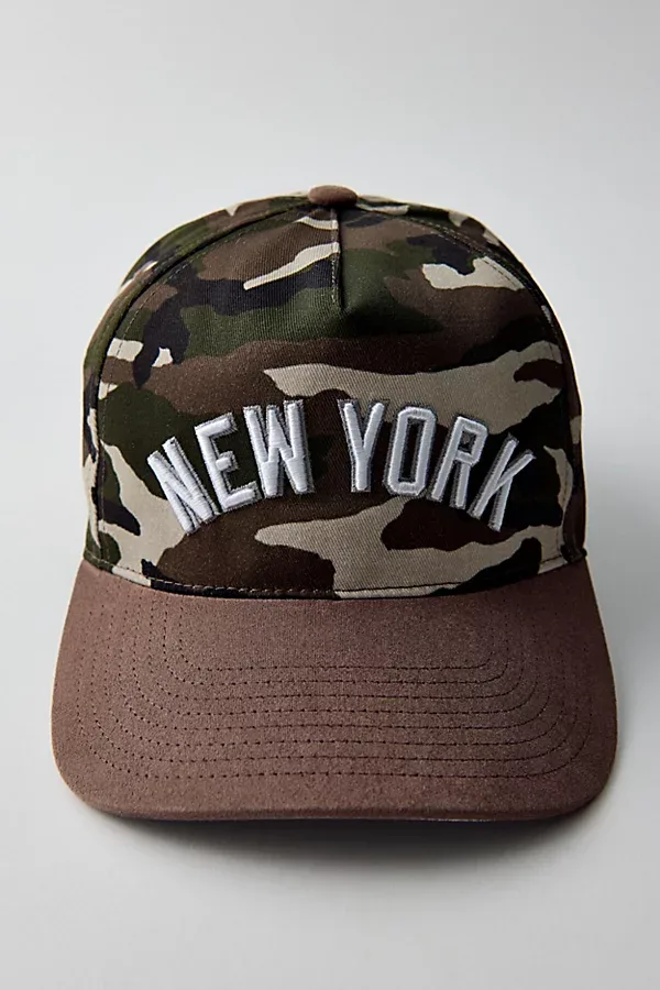 Mitchell & Ness MLB New York Yankees Original Logo Camo Hat by Mitchell & Ness