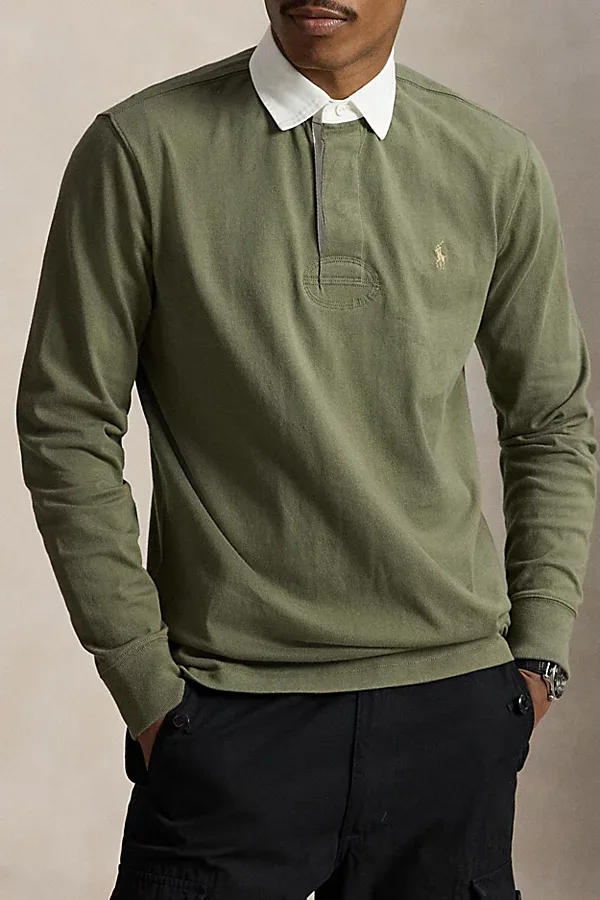 Polo Ralph Lauren Iconic Rugby Polo Shirt Top by Polo Ralph Lauren