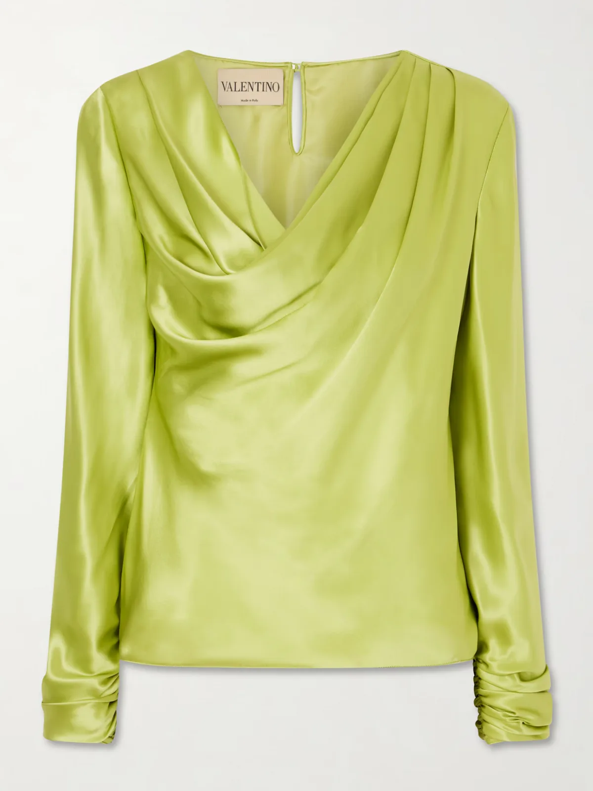 - Silk-satin Blouse -