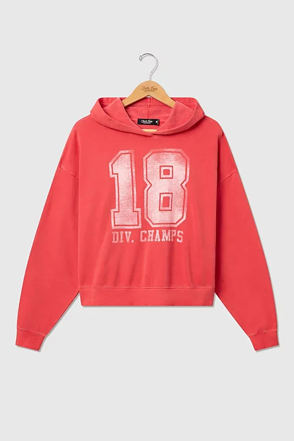 Division Champs Cropped Hoodie by Junk Food