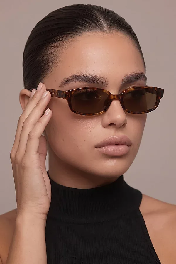 Fifth & Ninth Nara Rectangle Polarized Sunglasses