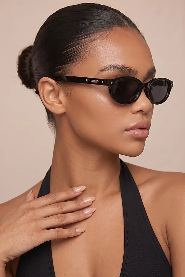 Fifth & Ninth Maxine Oval Polarized Sunglasses