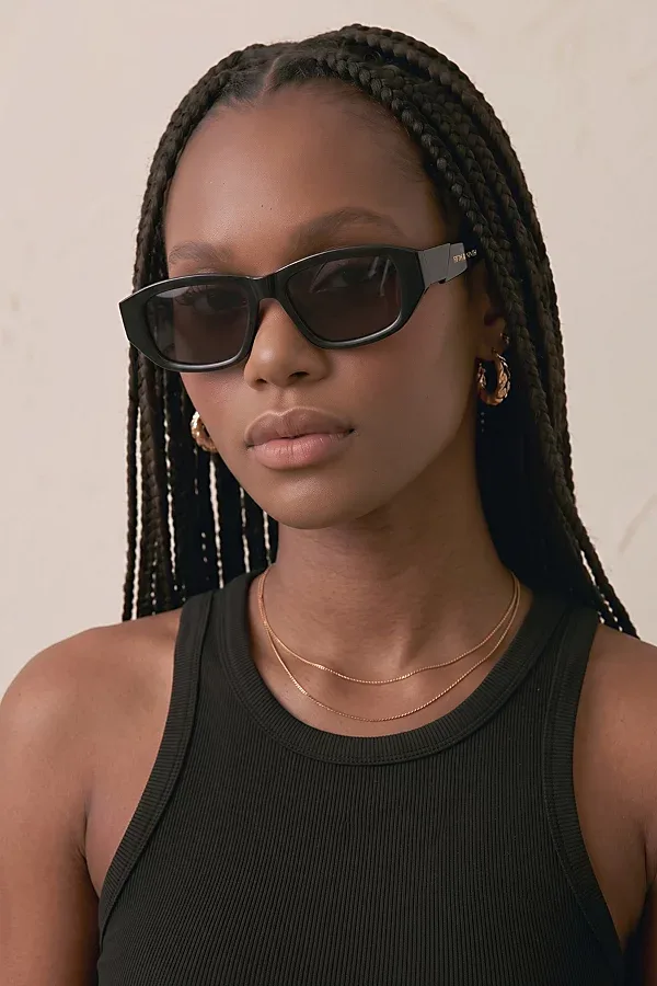 Fifth & Ninth Priya Rectangle Polarized Sunglasses