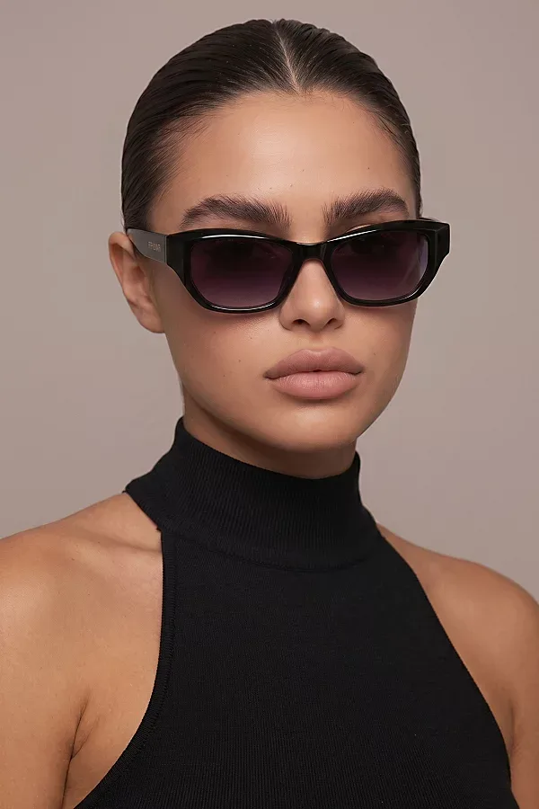 Fifth & Ninth Thalia Rectangle Polarized Sunglasses by Fifth and Ninth