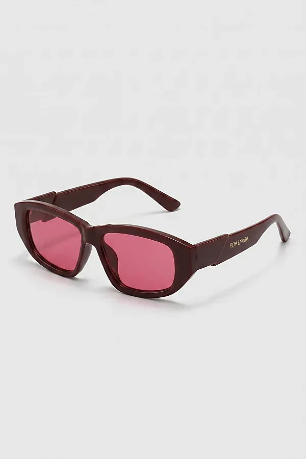 Fifth & Ninth Priya Rectangle Sunglasses by Fifth and Ninth