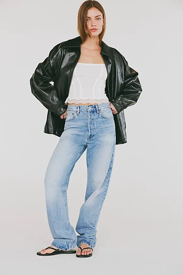 90s Long Jeans by AGOLDE