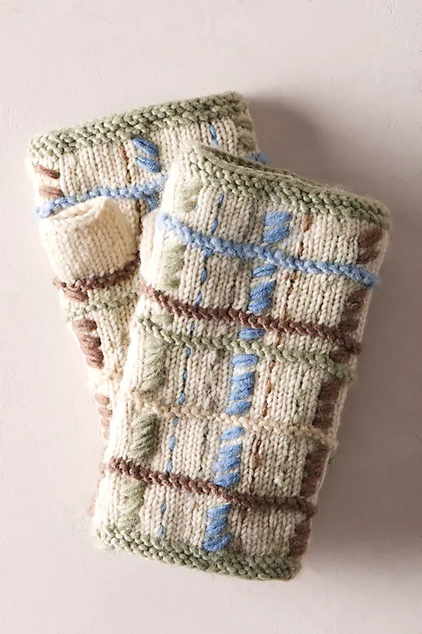 Tate Plaid Handwarmers