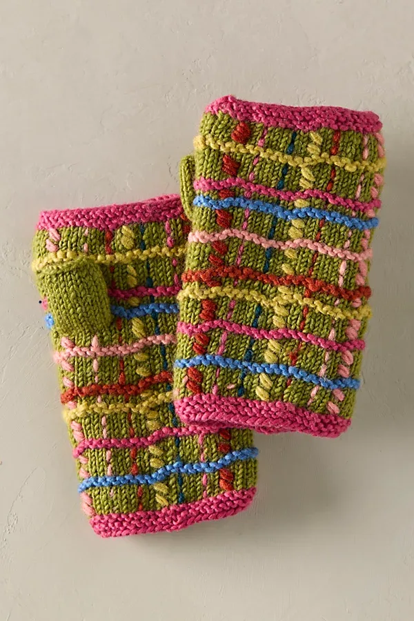 Tate Plaid Handwarmers