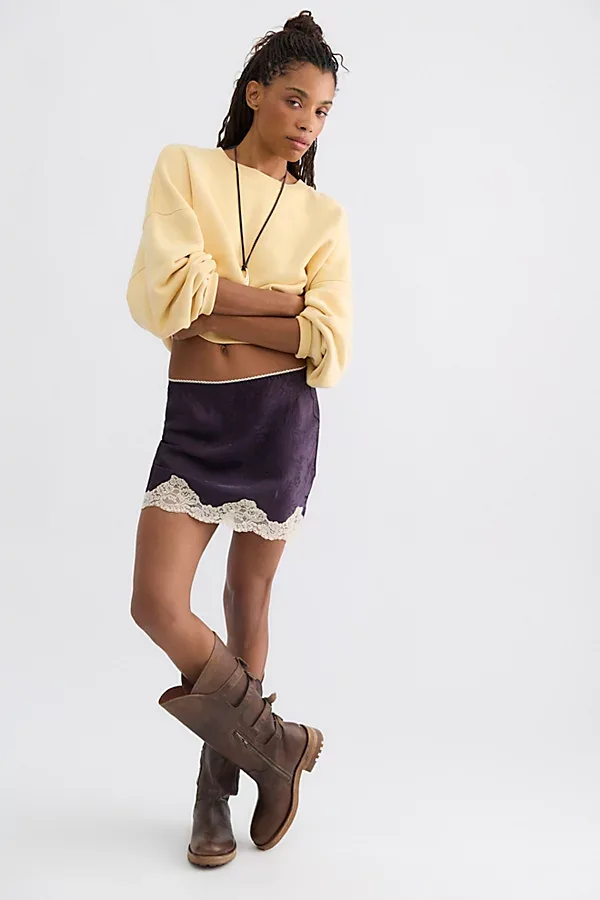 Lasiandra Lace Mini Skirt by Spell