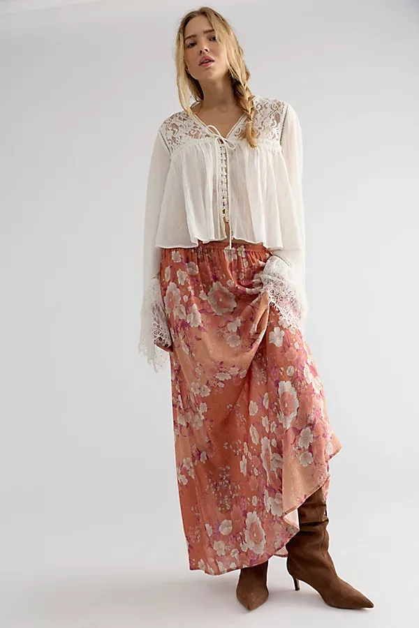 Isola Maxi Skirt by Spell