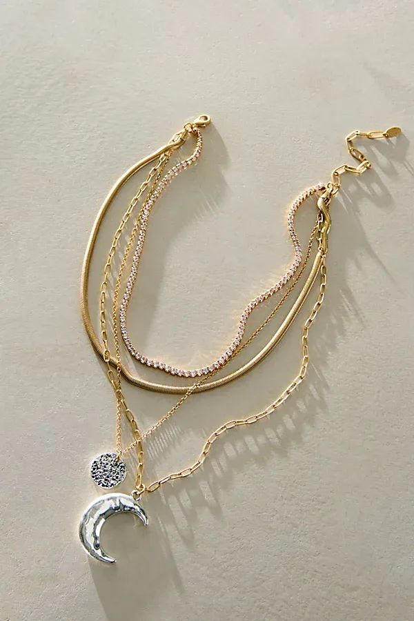 Siesta Gold-Plated Layer Necklace by Free People