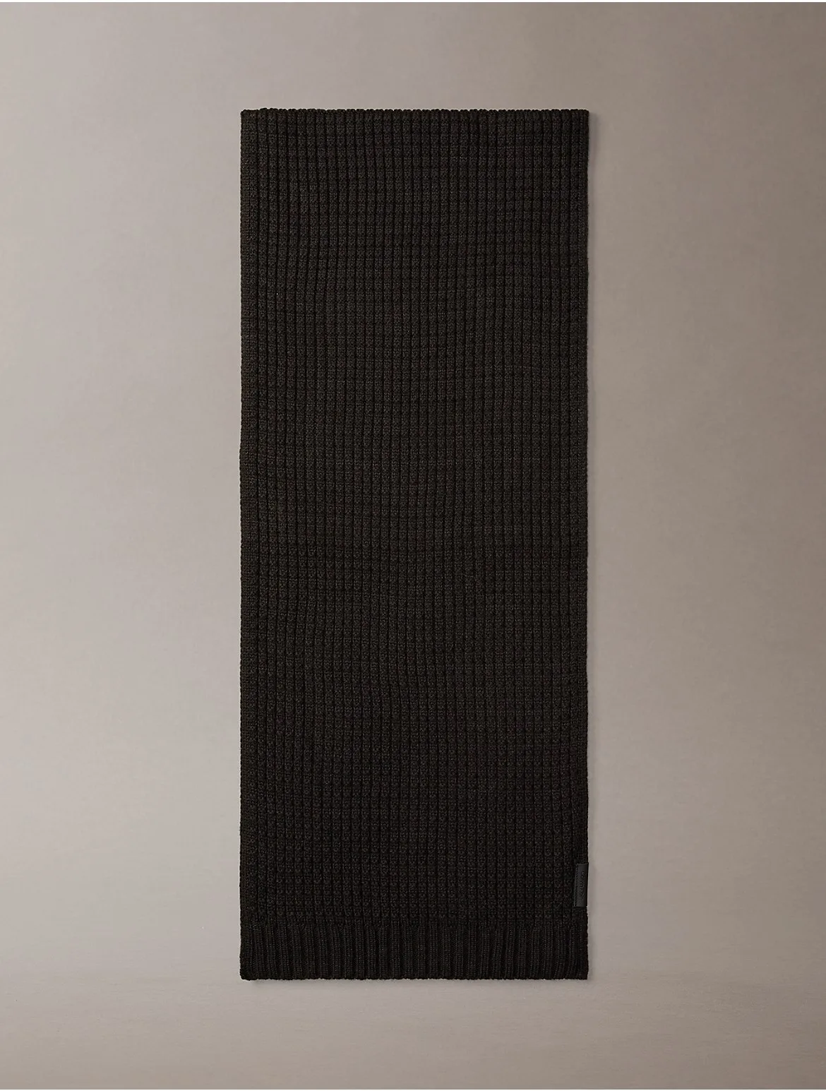 Grid Stitch Scarf by Calvin Klein
