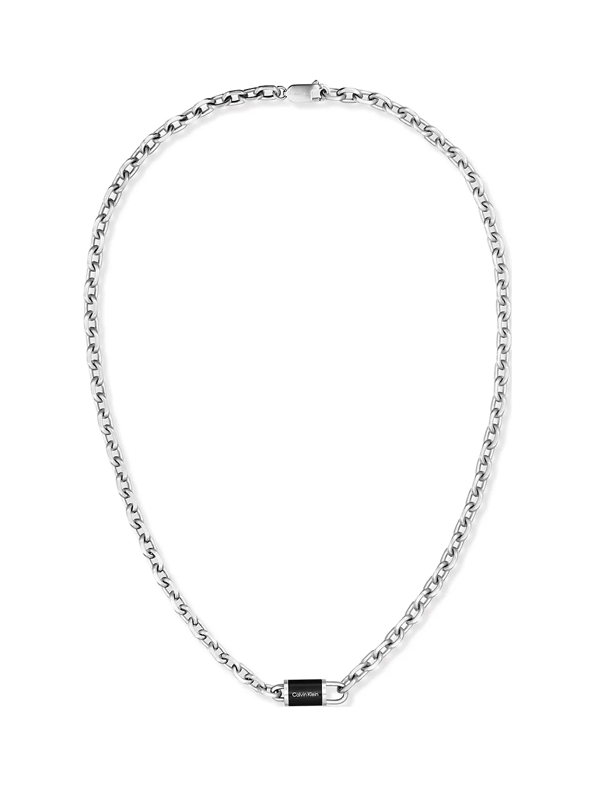 Medallion Logo Necklace by Calvin Klein