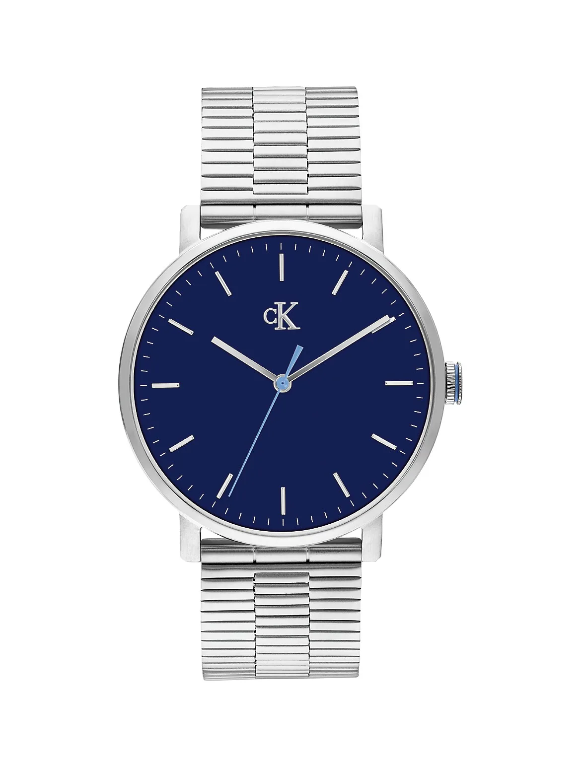 Minimalist Monogram Link Bracelet Watch by Calvin Klein