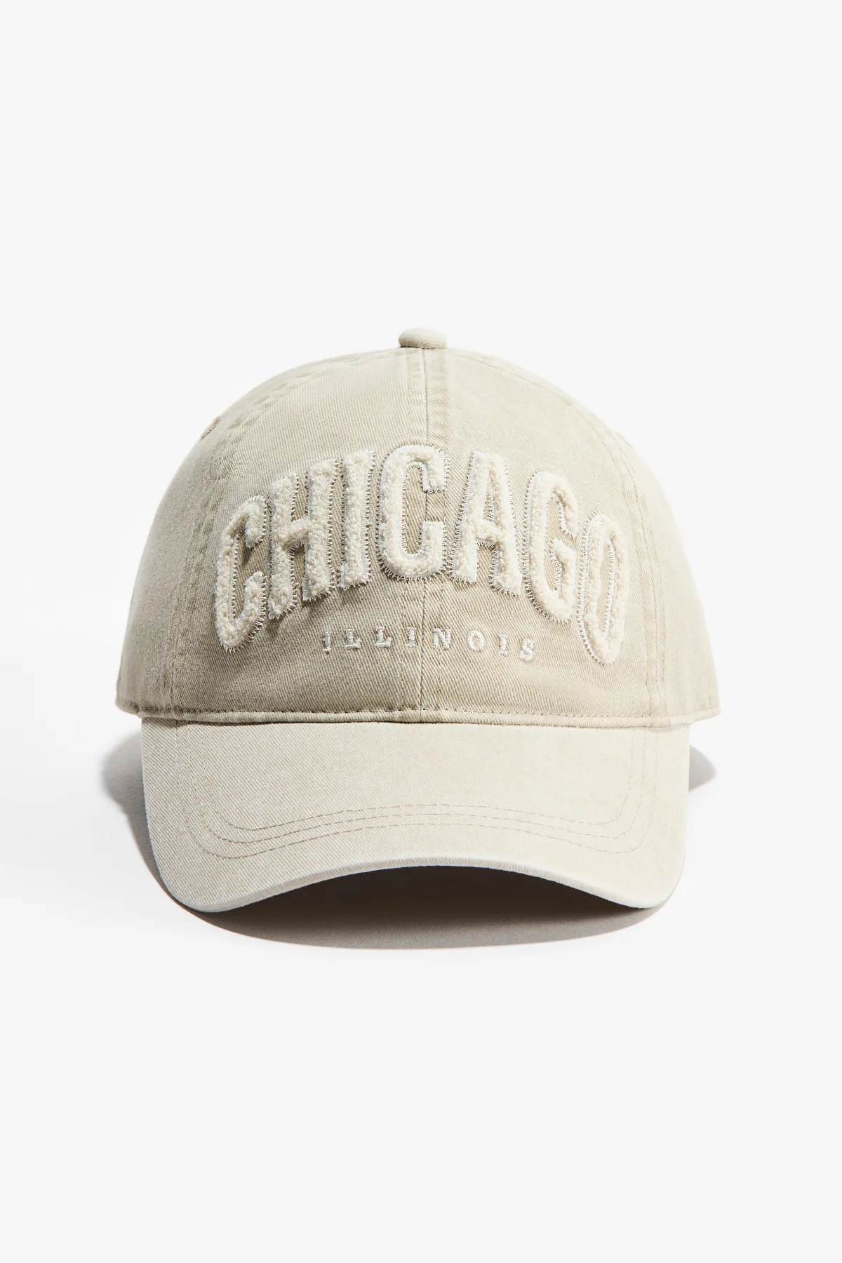 Embroidered-Motif Twill Cap by H&M