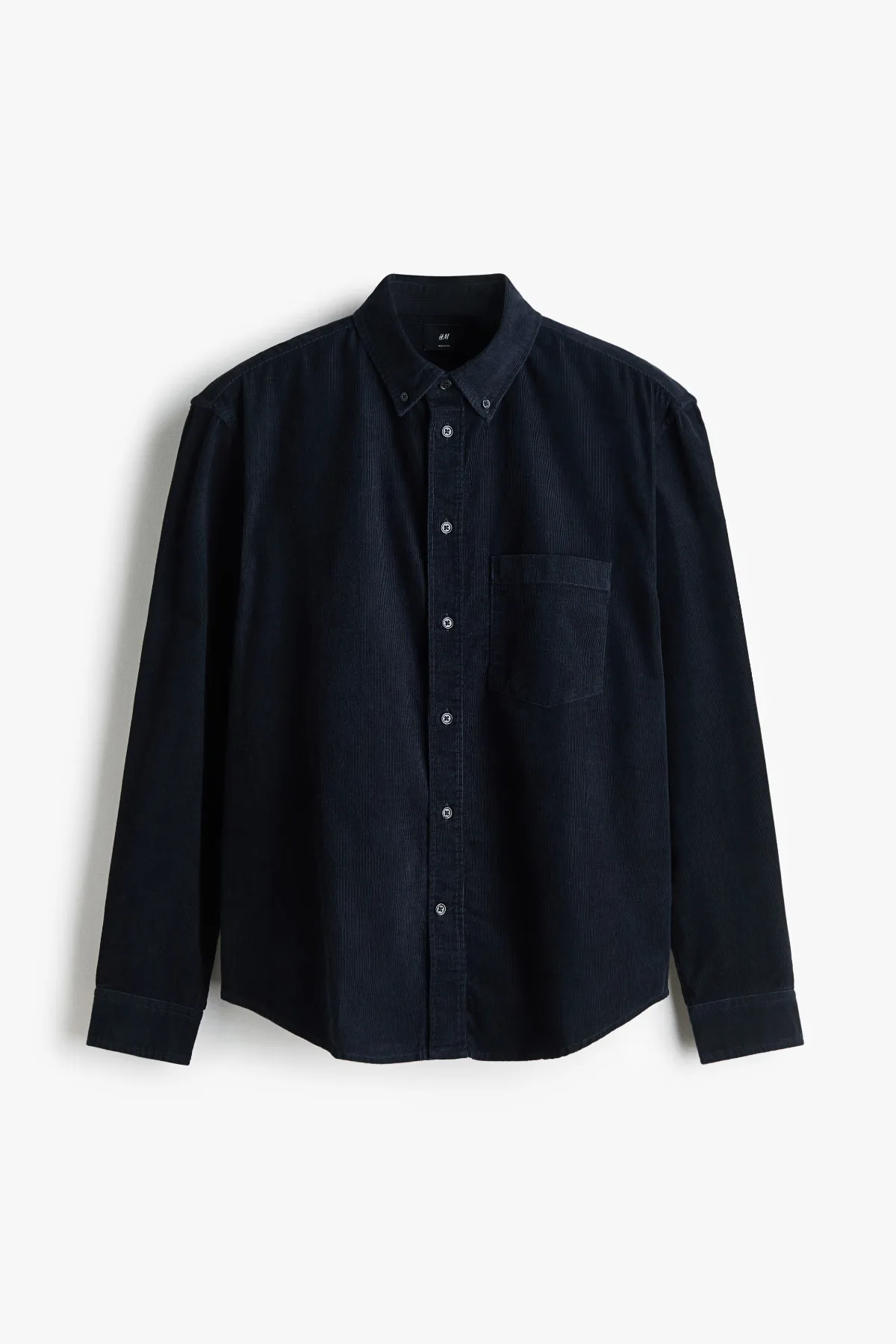 Regular-Fit Corduroy Shirt