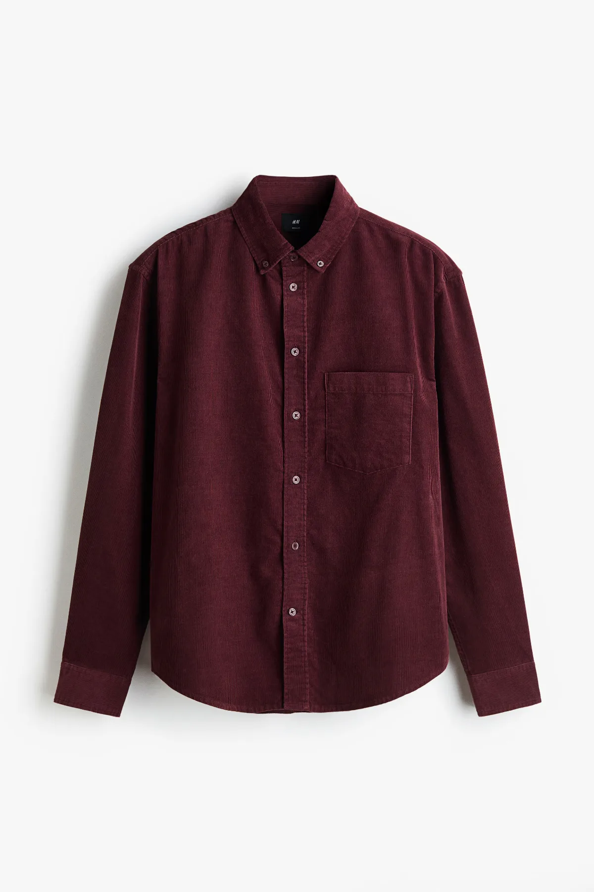 Regular-Fit Corduroy Shirt