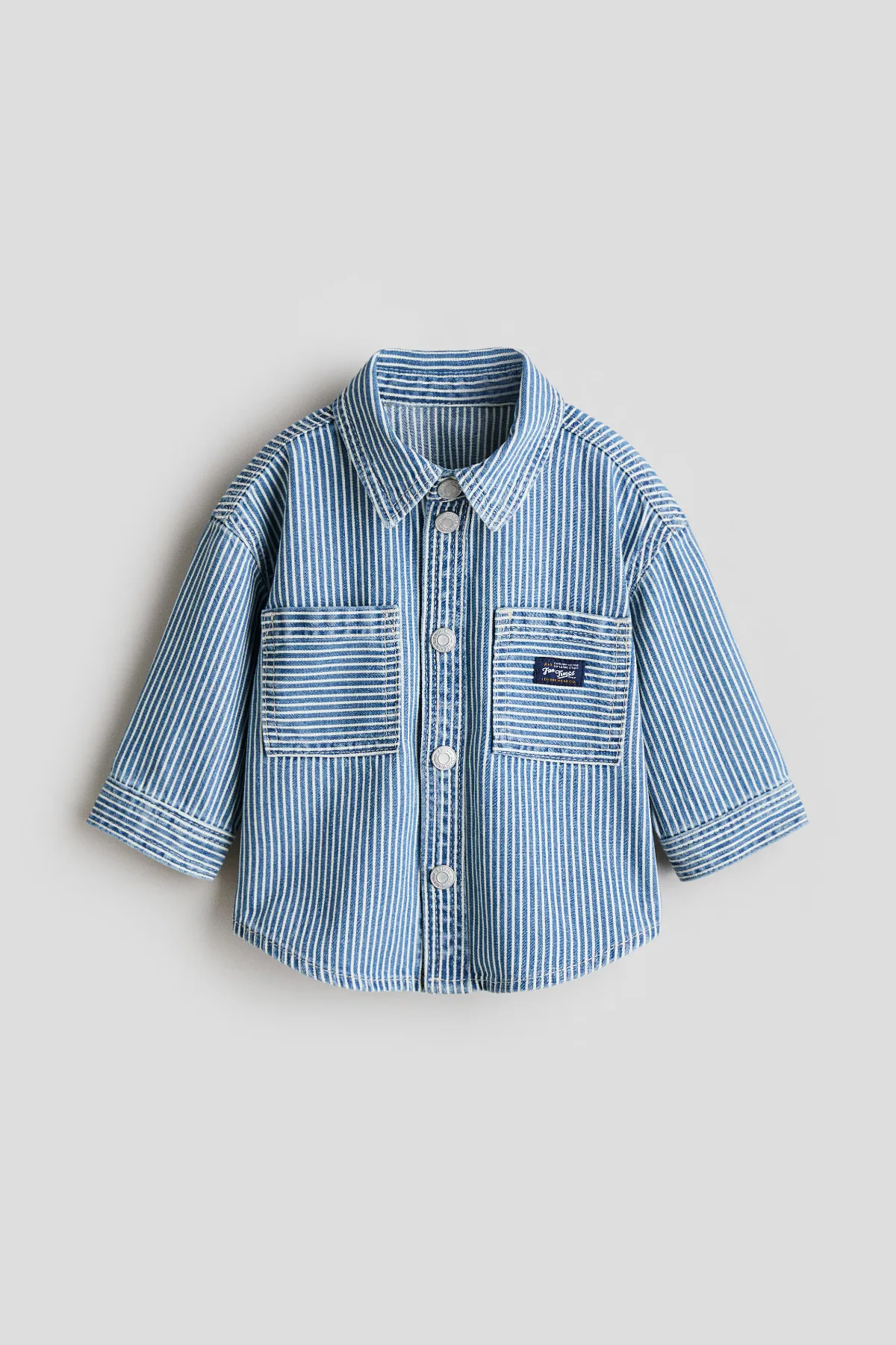 Cotton Twill Overshirt by H&M