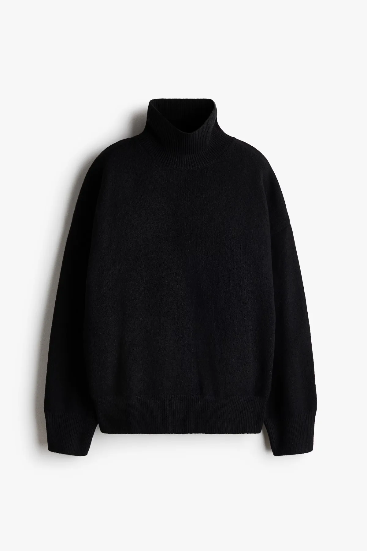 Oversized Mock-Turtleneck Sweater