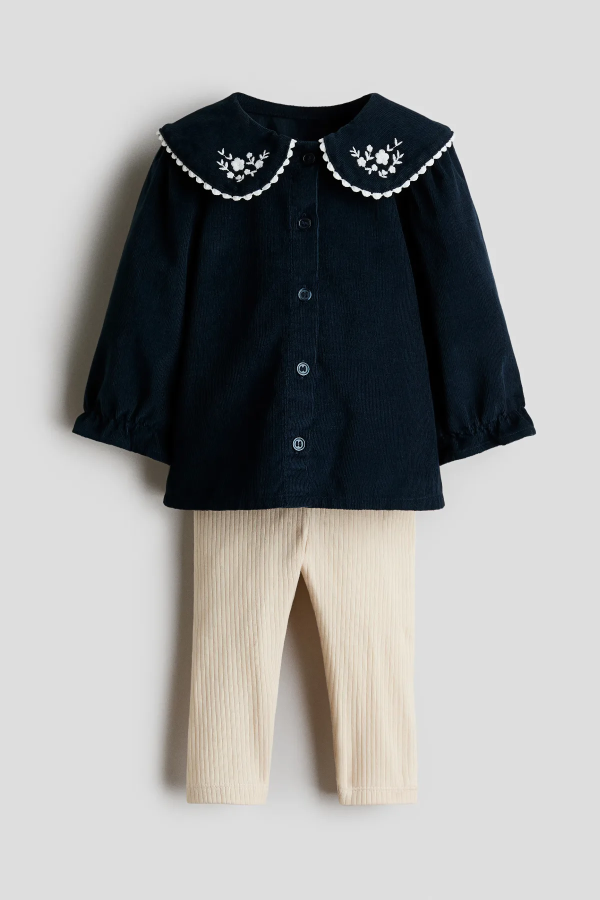 2-Piece Blouse and Leggings Set by H&M