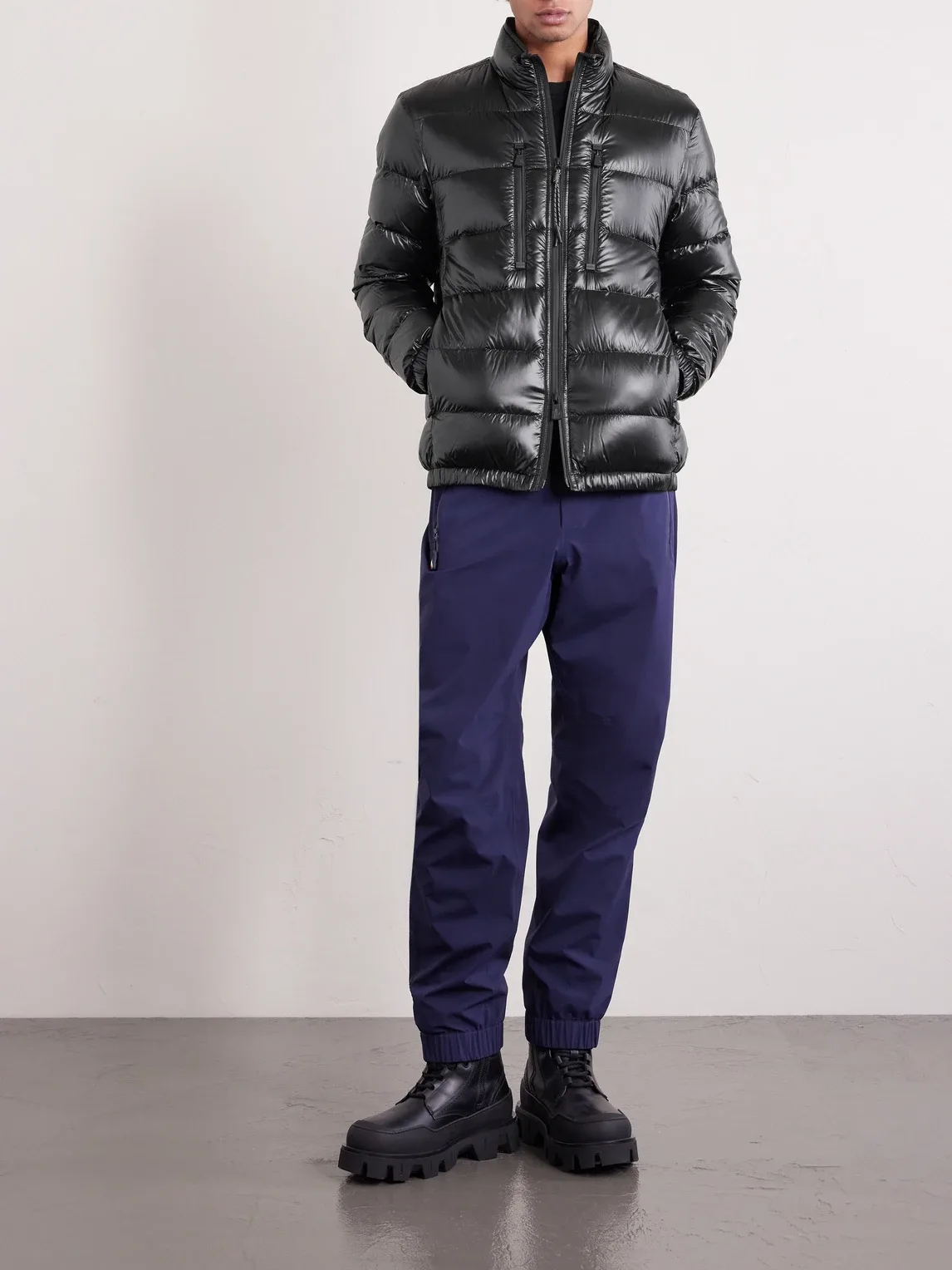 Moncler Grenoble Orres Packable Quilted Ripstop Down Jacket