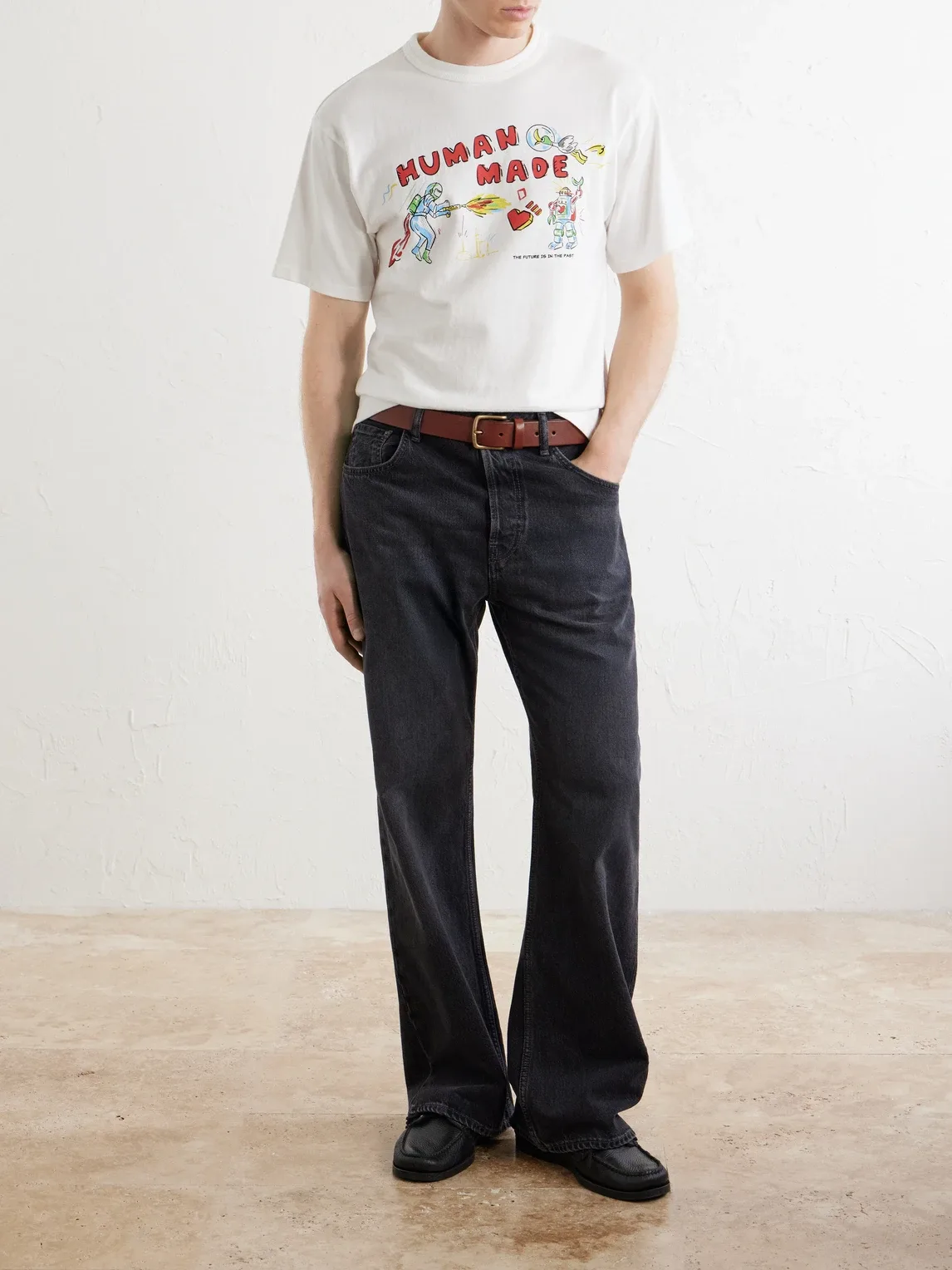 Printed Cotton-Jersey T-Shirt by Human Made