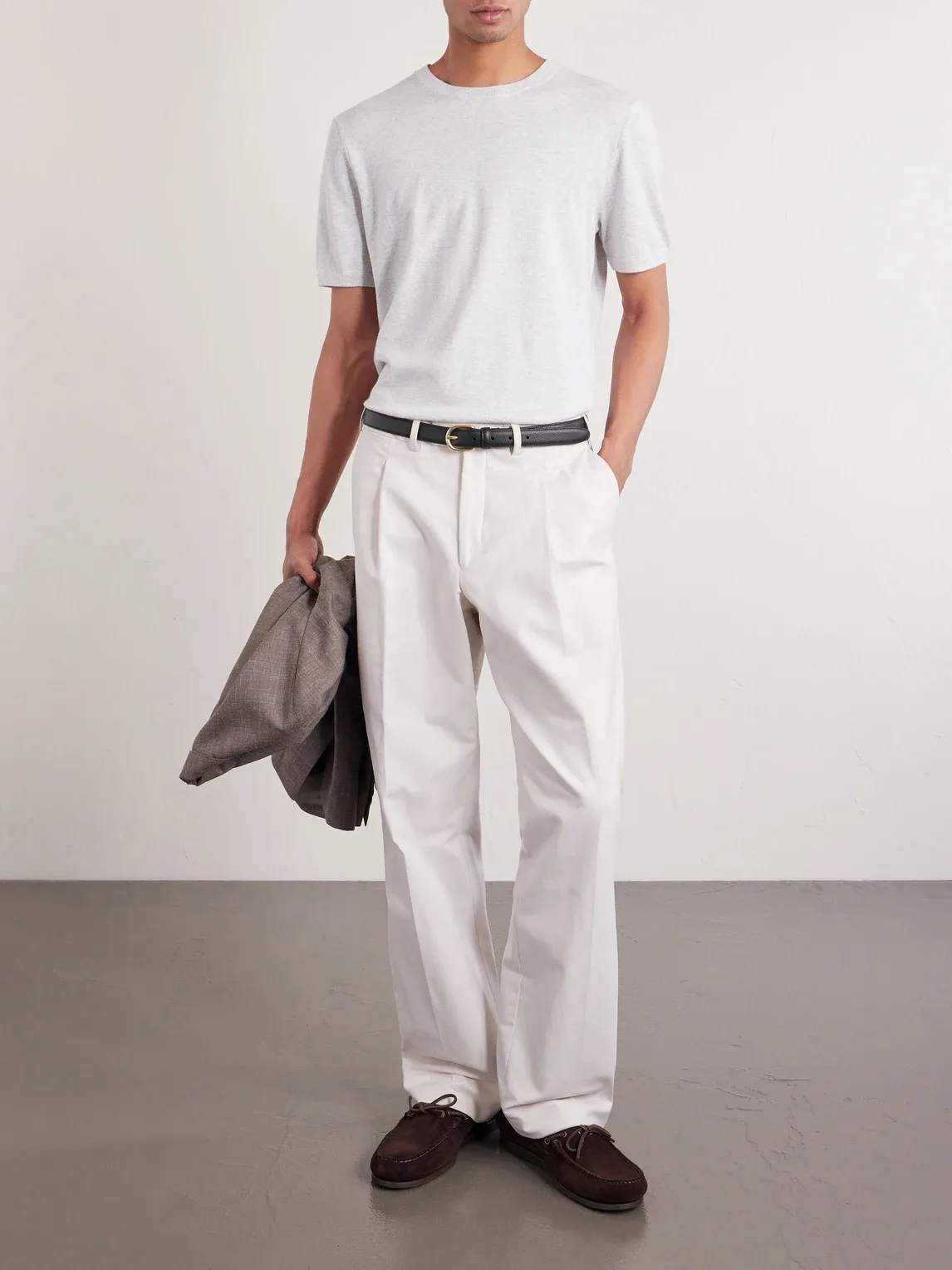 Organic Cotton and Cashmere-Blend T-Shirt