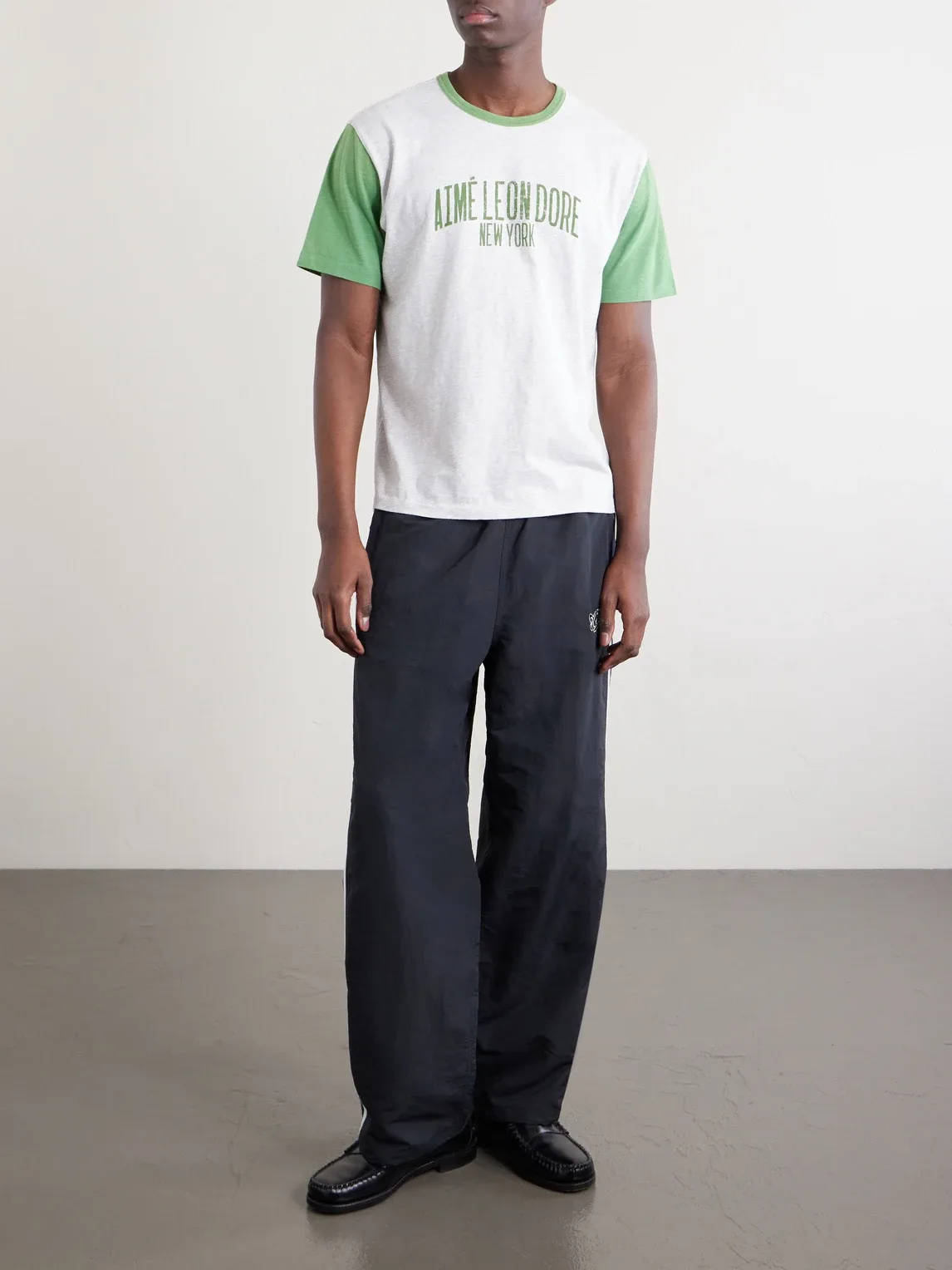 Logo-Print Cotton-Jersey T-Shirt by Aim Leon Dore