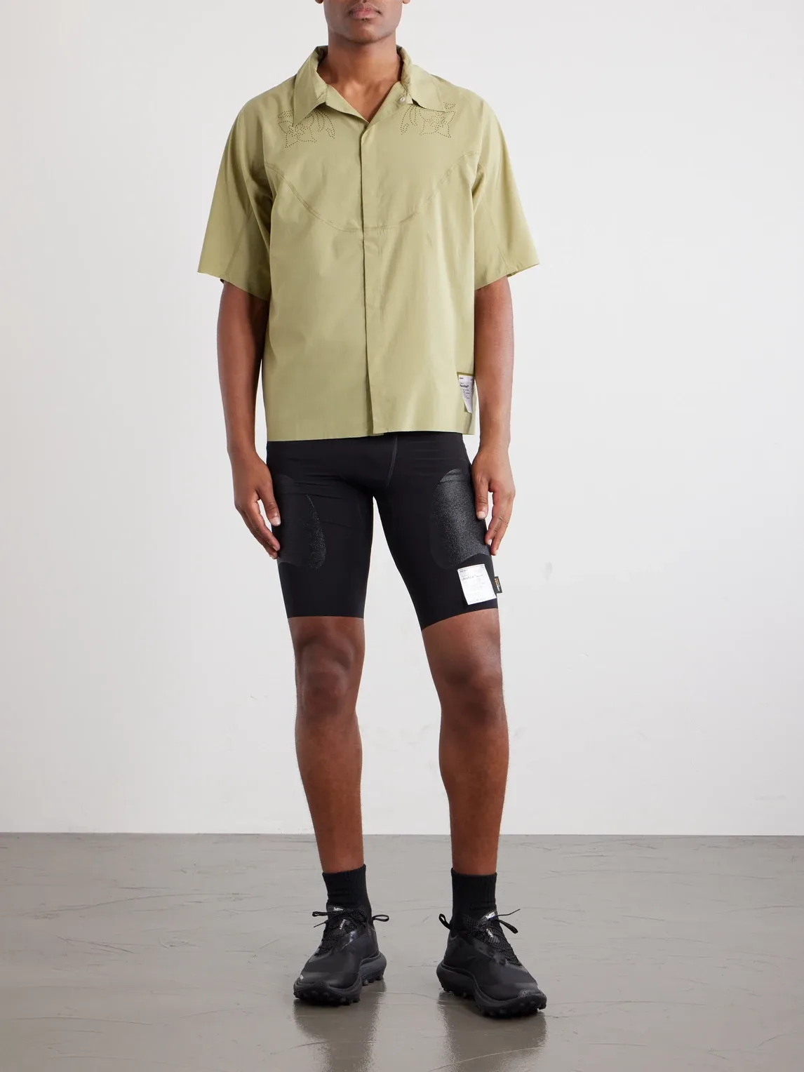River Laser-Cut PeaceShell Shirt by Satisfy