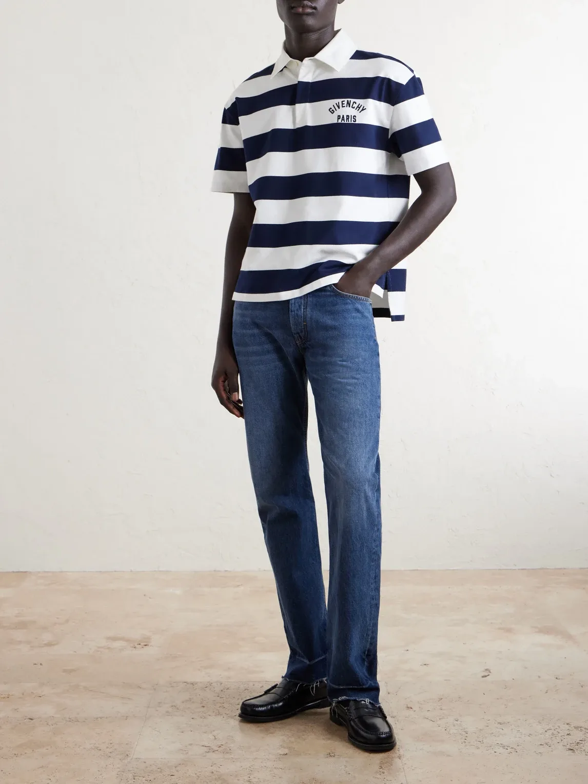 Straight-Leg Fringed Jeans by GIVENCHY